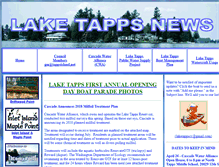 Tablet Screenshot of laketappsnews.org